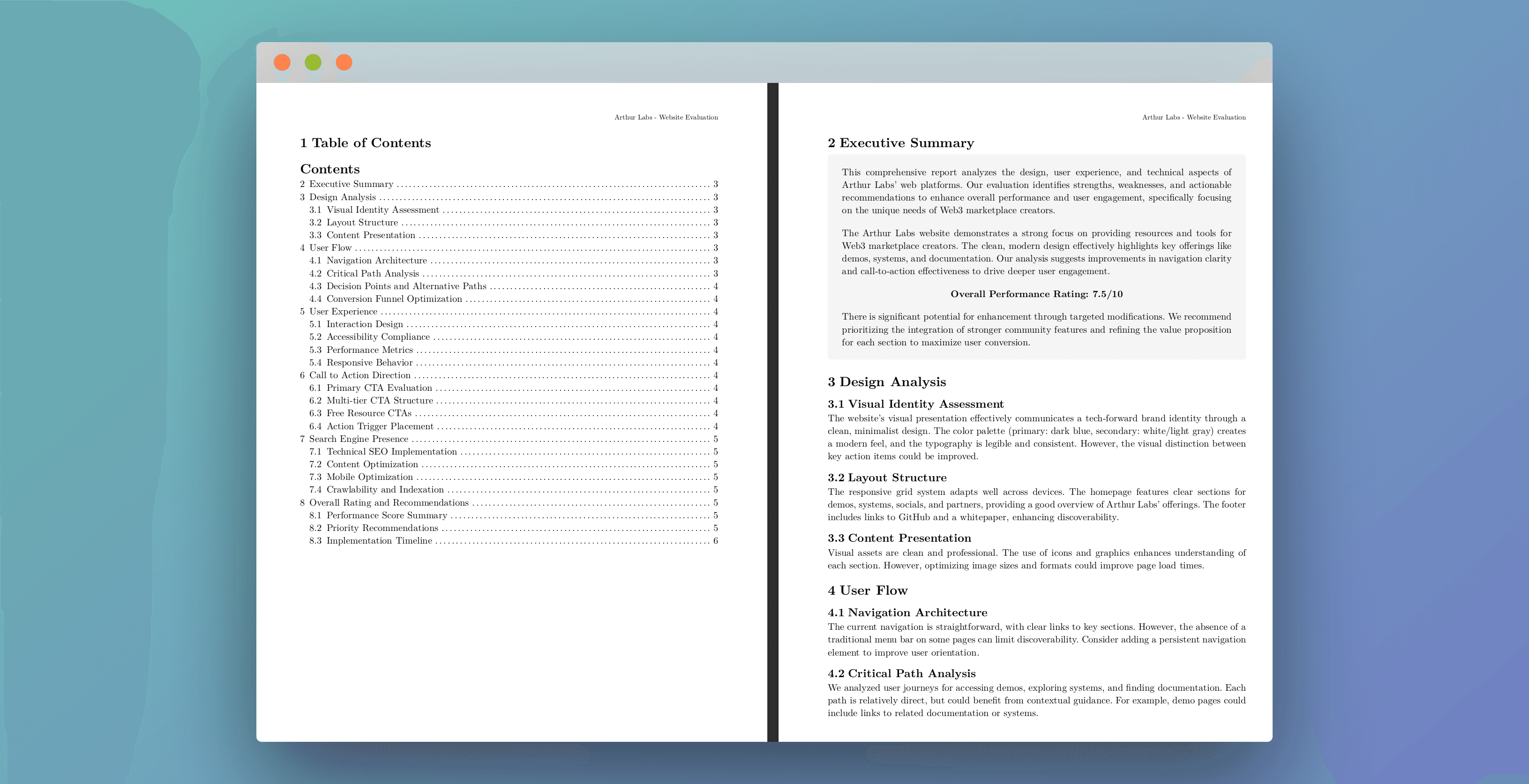 Process visualization