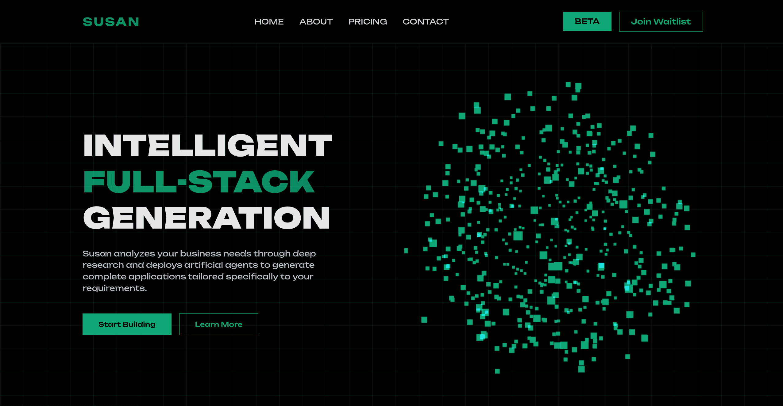 SUSAN - Autonomous App Creation Platform